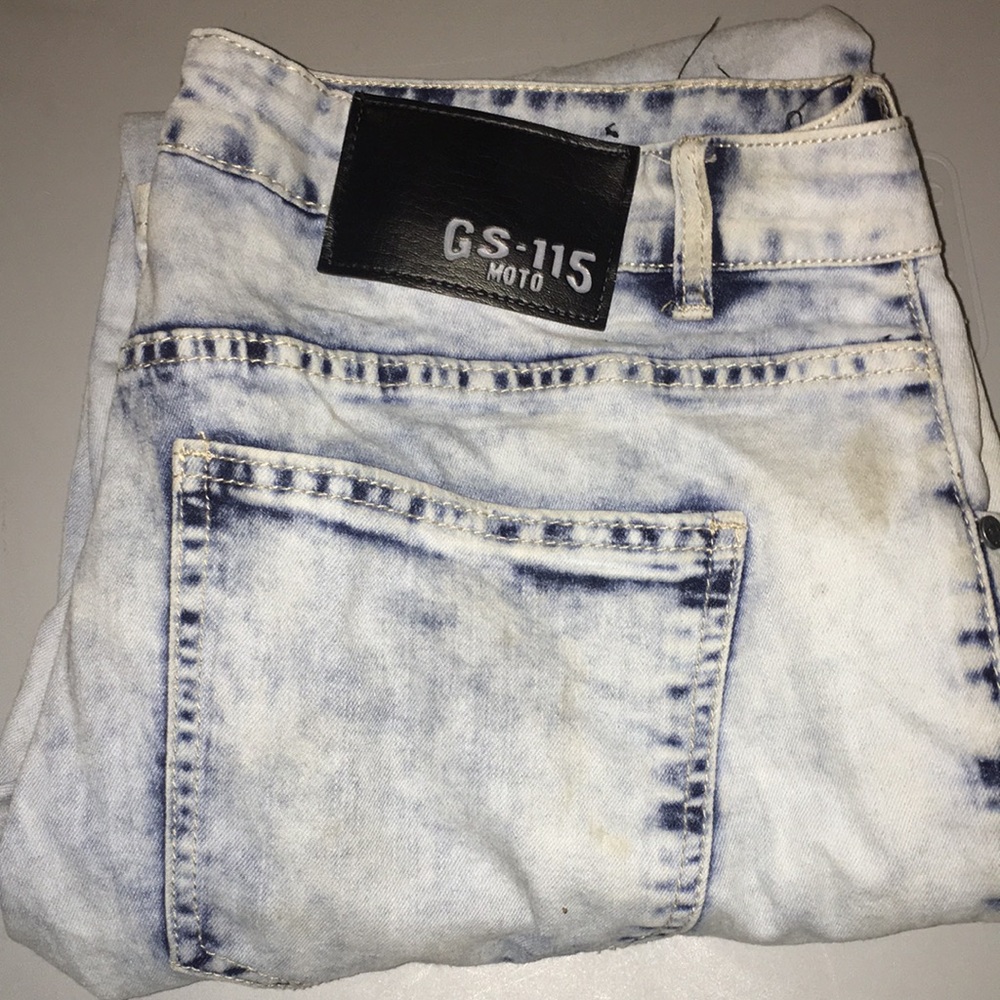 Mens GS-115 Moto Jeans